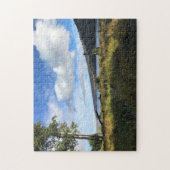 Aussicht auf den See Wallowa, Oregon Puzzle (Vertikal)