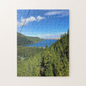Aussicht auf den See Wallowa, Oregon Puzzle (Vertikal)