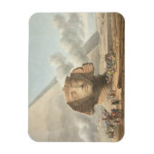 Aussicht auf den Sphinx-Leiter und die Pyramide vo Magnet (Vertikal)