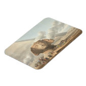 Aussicht auf den Sphinx-Leiter und die Pyramide vo Magnet (Linke Seite)