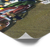 Aussicht auf den städtischen Pier Poster (Ecke)