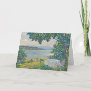 Aussicht auf den Starnberger See   Edward Cucuel Karte