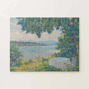 Aussicht auf den Starnberger See   Edward Cucuel Puzzle