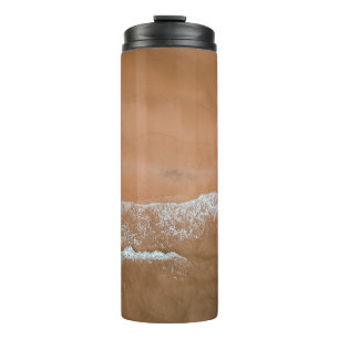 AUSSICHT AUF DEN STRAND THERMOSBECHER