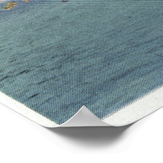 Aussicht auf den Strand von Midway Park und den Pa Poster (Ecke)