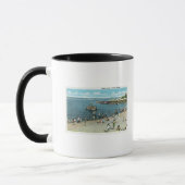 Aussicht auf den Strand von Salem Willows Tasse (Links)
