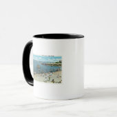 Aussicht auf den Strand von Salem Willows Tasse (Vorderseite Links)