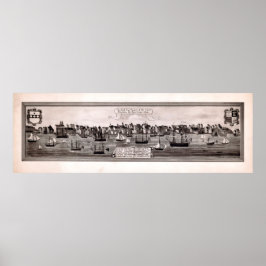 Aussicht auf den Südosten der Stadt Philadelphia Poster