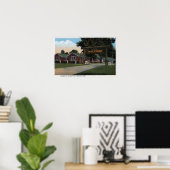 Aussicht auf den Touristenpark Poster (Heimbüro)
