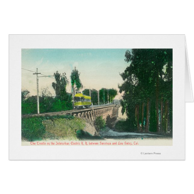Aussicht auf den Trestle auf der Intercity-Bahn (Vorderseite (Horizontal))