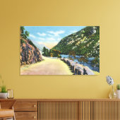 Aussicht auf den unteren Kaskadensee Leinwanddruck (Insitu (Wohnzimmer))