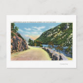 Aussicht auf den unteren Kaskadensee Postkarte (Vorderseite)