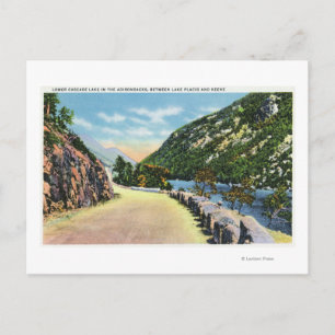 Aussicht auf den unteren Kaskadensee Postkarte