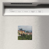 Aussicht auf den Veitsdom, Prag, Tschechien Magnet (In Situ (Geschirrspüler))