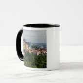 Aussicht auf den Vitus-Dom, Prag, Tschechien Tasse (Vorderseite Links)