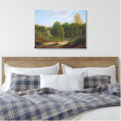 Aussicht auf den Wald von Fontainebleau, 1829 Leinwanddruck (Insitu (Schlafzimmer))