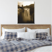 Aussicht auf den Wasserfall Leinwanddruck (Insitu (Schlafzimmer))