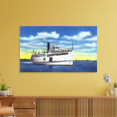 Aussicht auf den Weinberg des Martha Leinwanddruck (Insitu (Wohnzimmer))