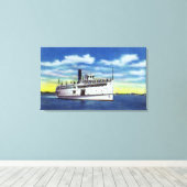 Aussicht auf den Weinberg des Martha Leinwanddruck (Insitu (Holzboden))