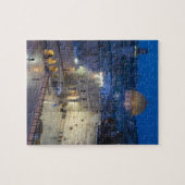 Aussicht auf den Western Wall Plaza, später Abend Puzzle (Horizontal)