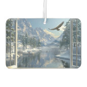 Aussicht auf den Winterbergsee Eagle Fisherman Autolufterfrischer (Rückseite)