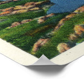 Aussicht auf den Wolkensee Poster (Ecke)