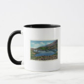 Aussicht auf den Wolkensee Tasse (Links)
