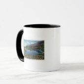 Aussicht auf den Wolkensee Tasse (Vorderseite Links)
