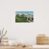 Aussicht auf die Adjutant-Viertel im alten französ Poster (Küche)