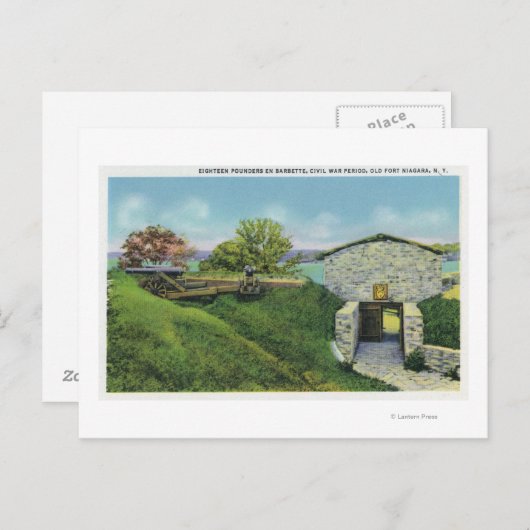 Aussicht auf die Adjutant-Viertel im alten französ Postkarte (Vorne/Hinten)