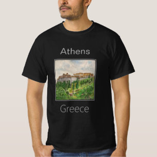 Aussicht auf die Akropolis von unten, Athen, Griec T-Shirt