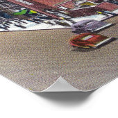 Aussicht auf die alte Süd-Tagungshalle Poster (Ecke)