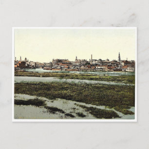 Aussicht auf die Altstadt, Posen, Deutschland (d.h Postkarte