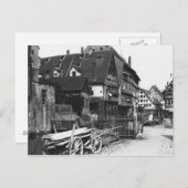 Aussicht auf die Altstadt, Ulm, c.1910 Postkarte (Vorne/Hinten)