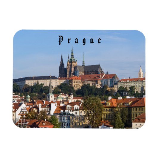Aussicht auf die Altstadt und die Prager Burg, Tsc Magnet (Horizontal)