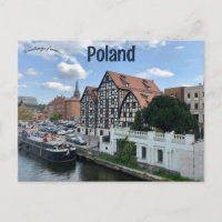Aussicht auf die Altstadt von Bydgoszcz Polen