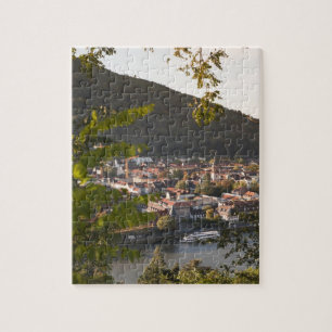 Aussicht auf die Altstadt von Heidelberg Puzzle