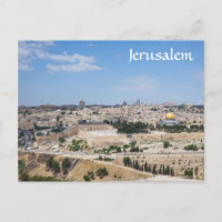 Aussicht auf die Altstadt von Jerusalem, Israel