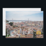 Aussicht auf die Altstadt von Lissabon und die Brü<br><div class="desc">Aussicht auf die Altstadt von Lissabon und die Brücke vom 25. April,  Portugal.</div>