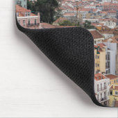 Aussicht auf die Altstadt von Lissabon und die Brü Mousepad (Ecke)
