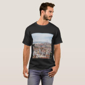 Aussicht auf die Altstadt von Lissabon und die Brü T-Shirt (Vorne ganz)
