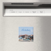 Aussicht auf die Altstadt von Nesebur Magnet (In Situ (Geschirrspüler))