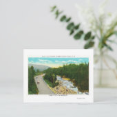 Aussicht auf die Ammonoosuc-Unterfälle Postkarte (Stehend Vorderseite)