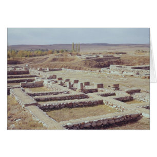 Aussicht auf die archäologische Stätte, 1450-1200 