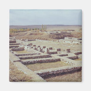 Aussicht auf die archäologische Stätte, 1450-1200 Magnet