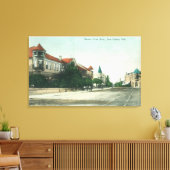 Aussicht auf die Avenue Los Gatos, CA Leinwanddruck (Insitu (Wohnzimmer))