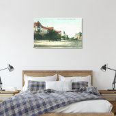 Aussicht auf die Avenue Los Gatos, CA Leinwanddruck (Insitu (Schlafzimmer))