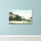 Aussicht auf die Avenue Los Gatos, CA Leinwanddruck (Insitu (Holzboden))