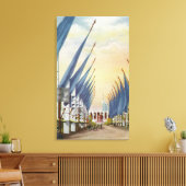 Aussicht auf die Avenue of Flags, Weltmesse 1934 Leinwanddruck (Insitu (Wohnzimmer))