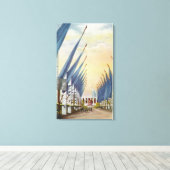 Aussicht auf die Avenue of Flags, Weltmesse 1934 Leinwanddruck (Insitu (Holzboden))